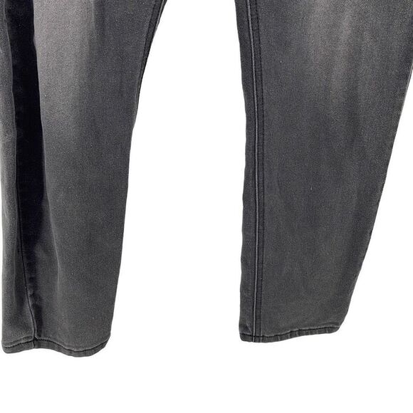 JANE Jeans high waist Casual Mid Rise Skinny Jeans Denim Pants Black 14 Large - Picture 8 of 9